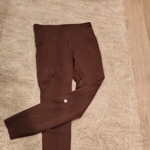 lululemon athletica Brown Leggings